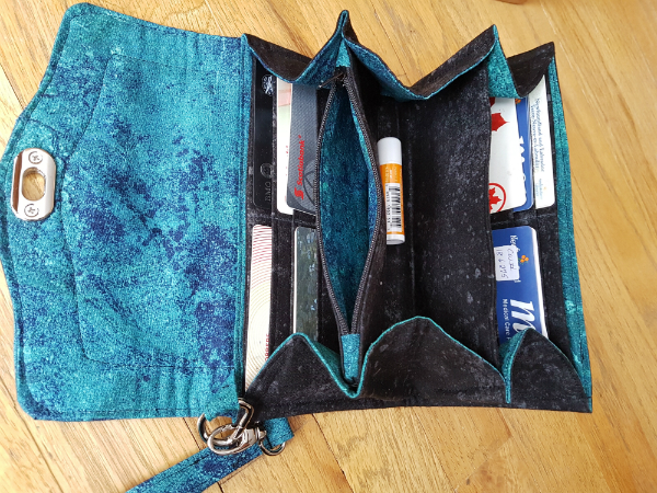 Devoted Quilter TGIFF Necessary Clutch Wallet